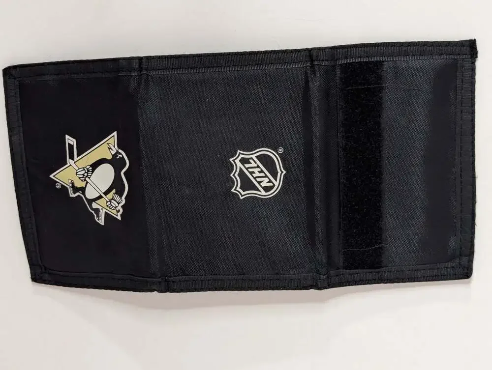 NHL Pittsburgh Penguins Nylon Tri-Fold wallet